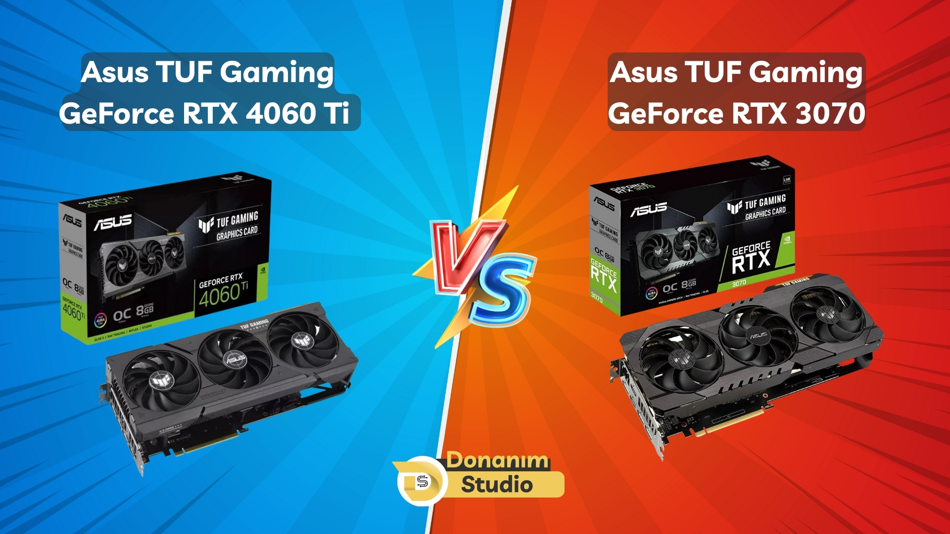 RTX 4060 Ti vs RTX 3070 Karşılaştırma Görseli