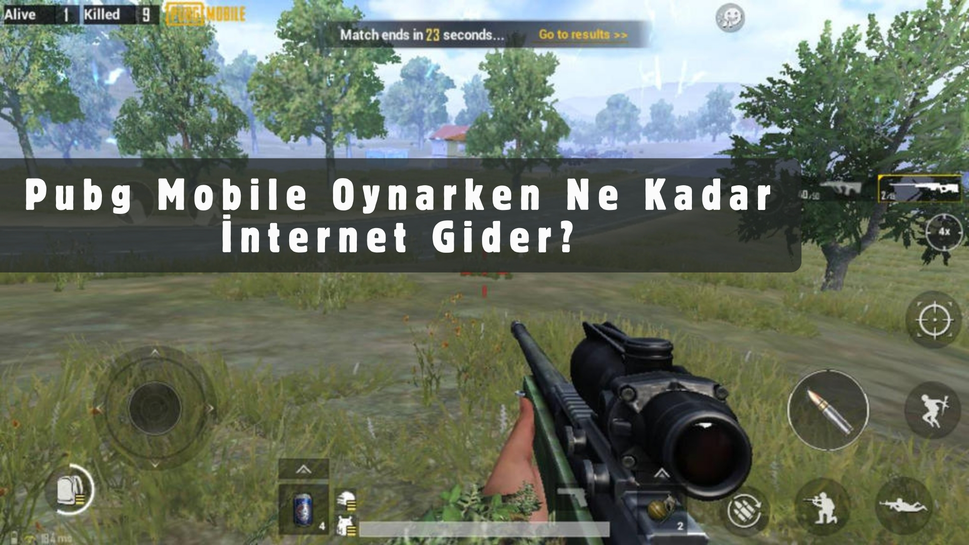 PUBG Mobile Ne Kadar İnternet Harcar